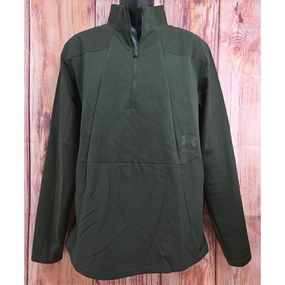 Under Armour ColdGear Storm 1/4 Zip Jacket Large Fitted
